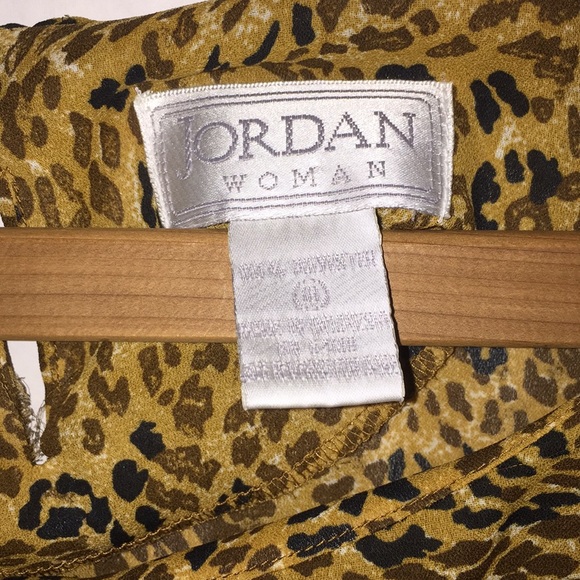 Jordan Woman Leopard print blouse - Picture 2 of 2